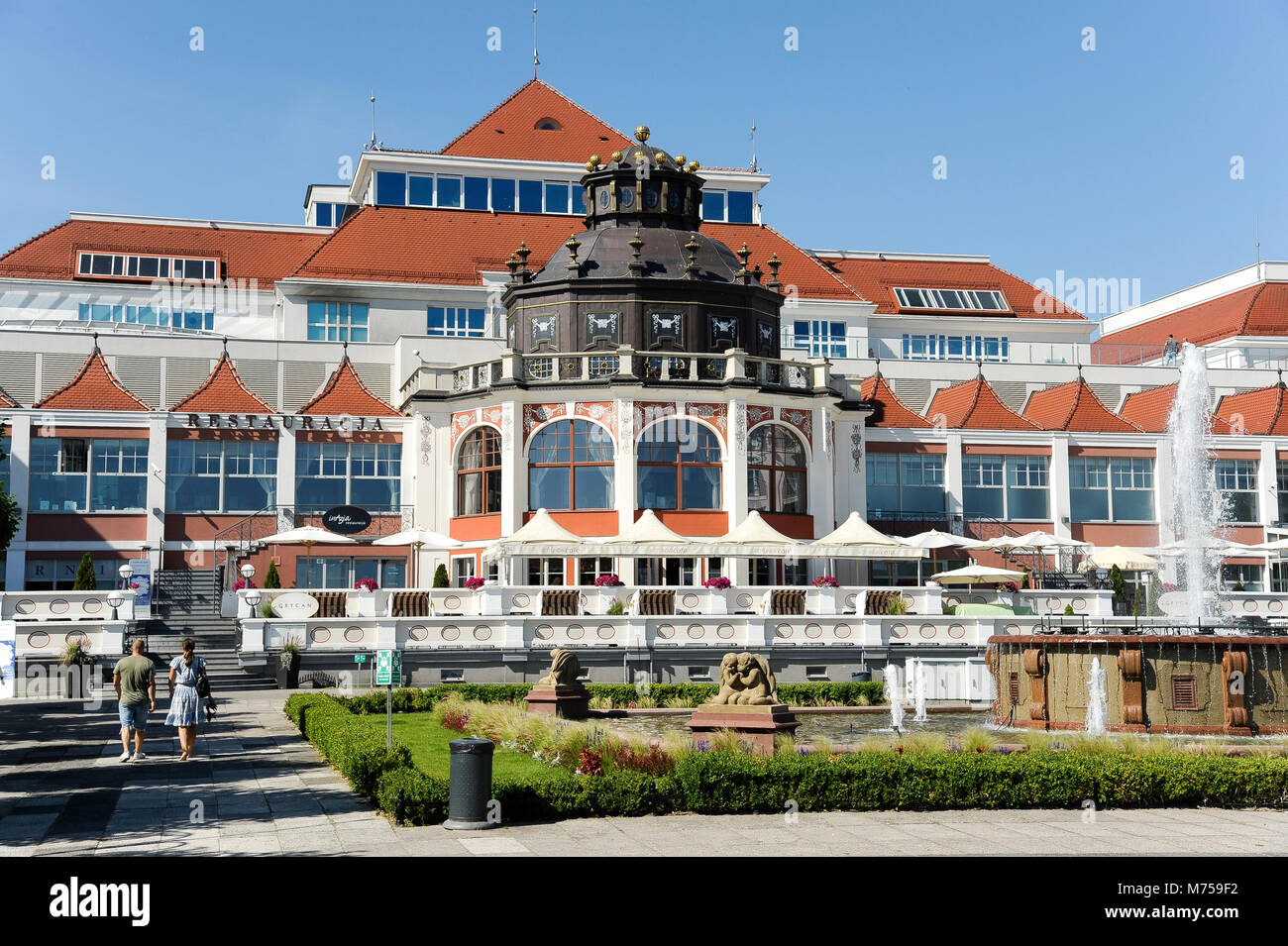 Dom Zdrojowy (Spa House) in Sopot, Poland. August 10th 2015 © Wojciech