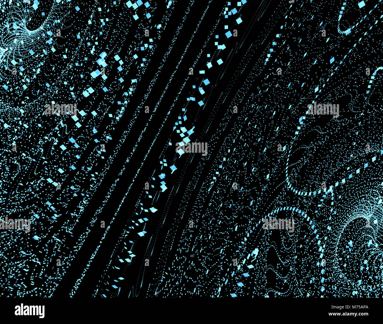 Spatial 3D Particles, Network Data Matrix, Future Technologies, Network ...