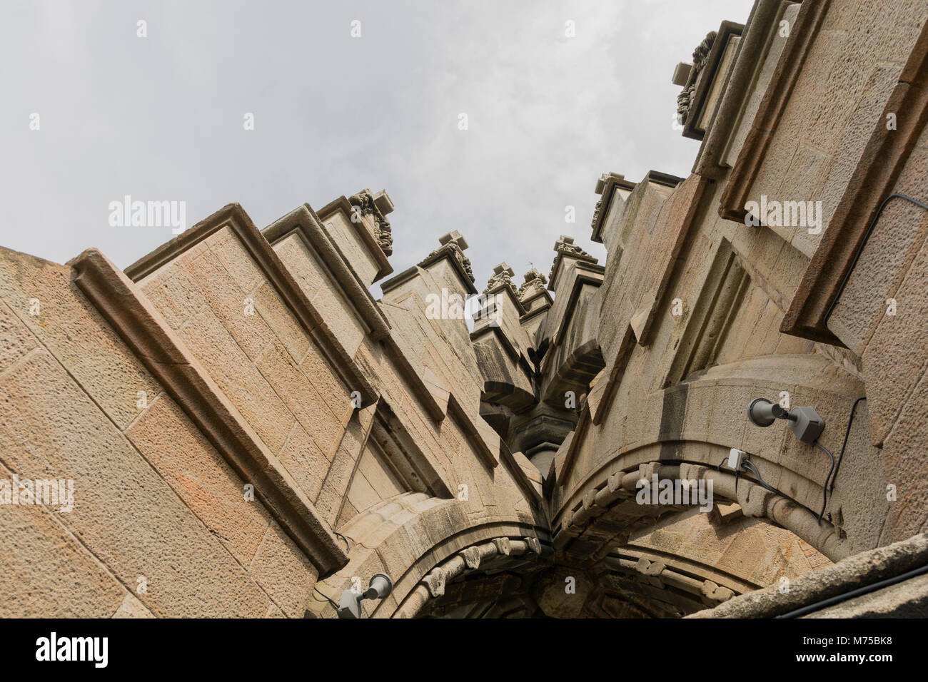 Image showcasing National Wallace Monument. 67-metre (220 ft) sandstone tower, built in the Victorian Gothic ...