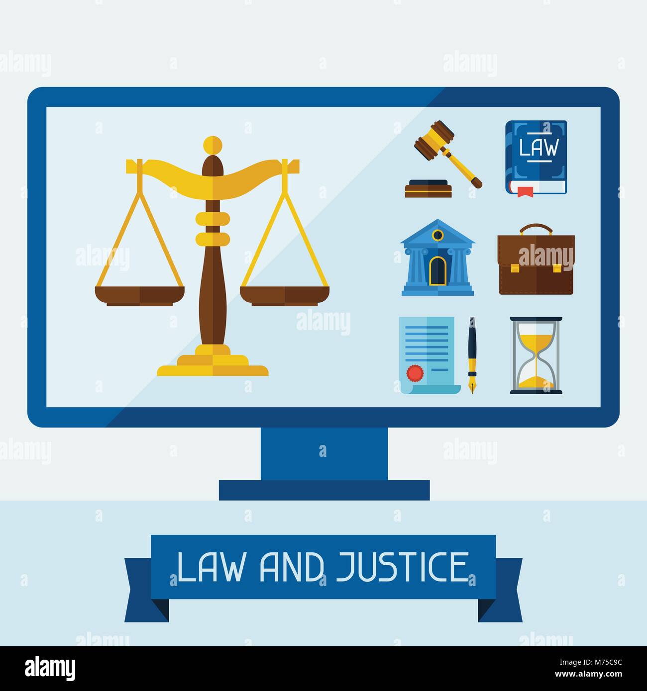 Court display Stock Vector Images - Alamy