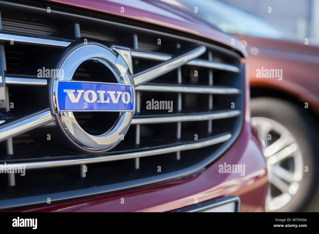 Volvo logo hi-res stock photography and images - Page 3 - Alamy