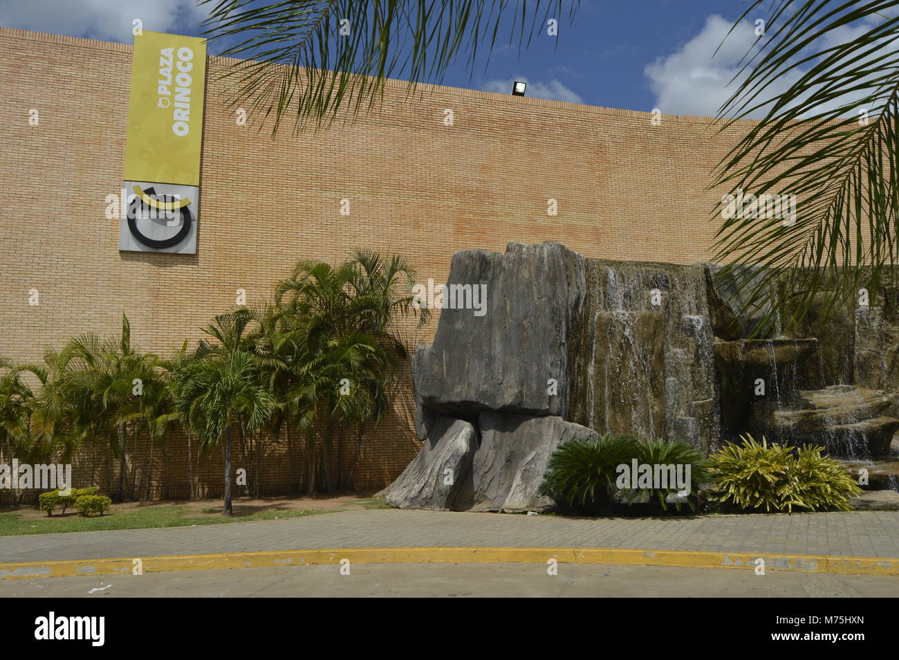 Guayana city street views. Orinoquia mall. Stock Photo