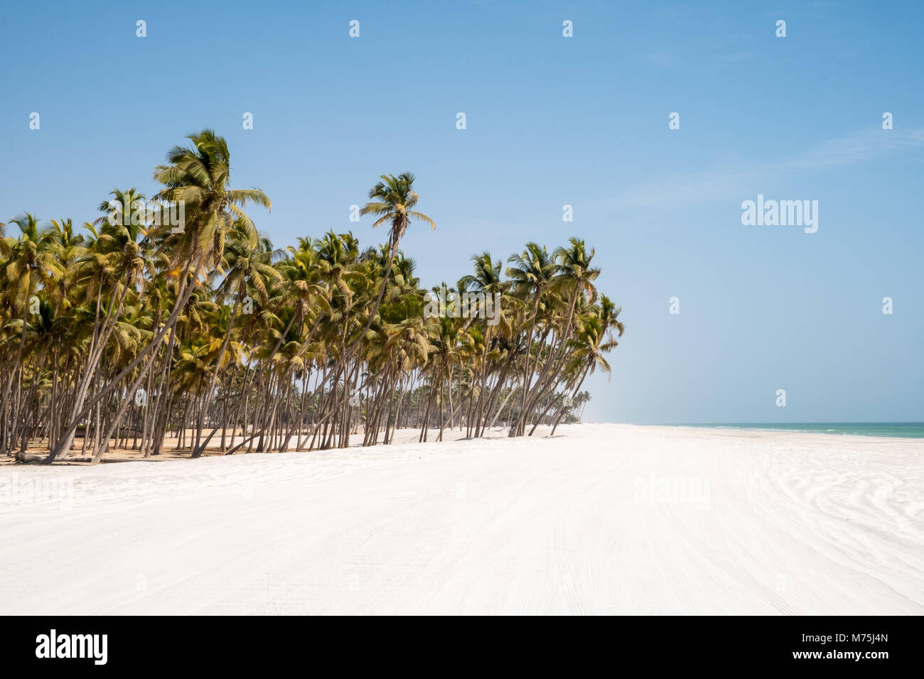 Salalah beach, Dhofar - Sultanate of Oman Stock Photo