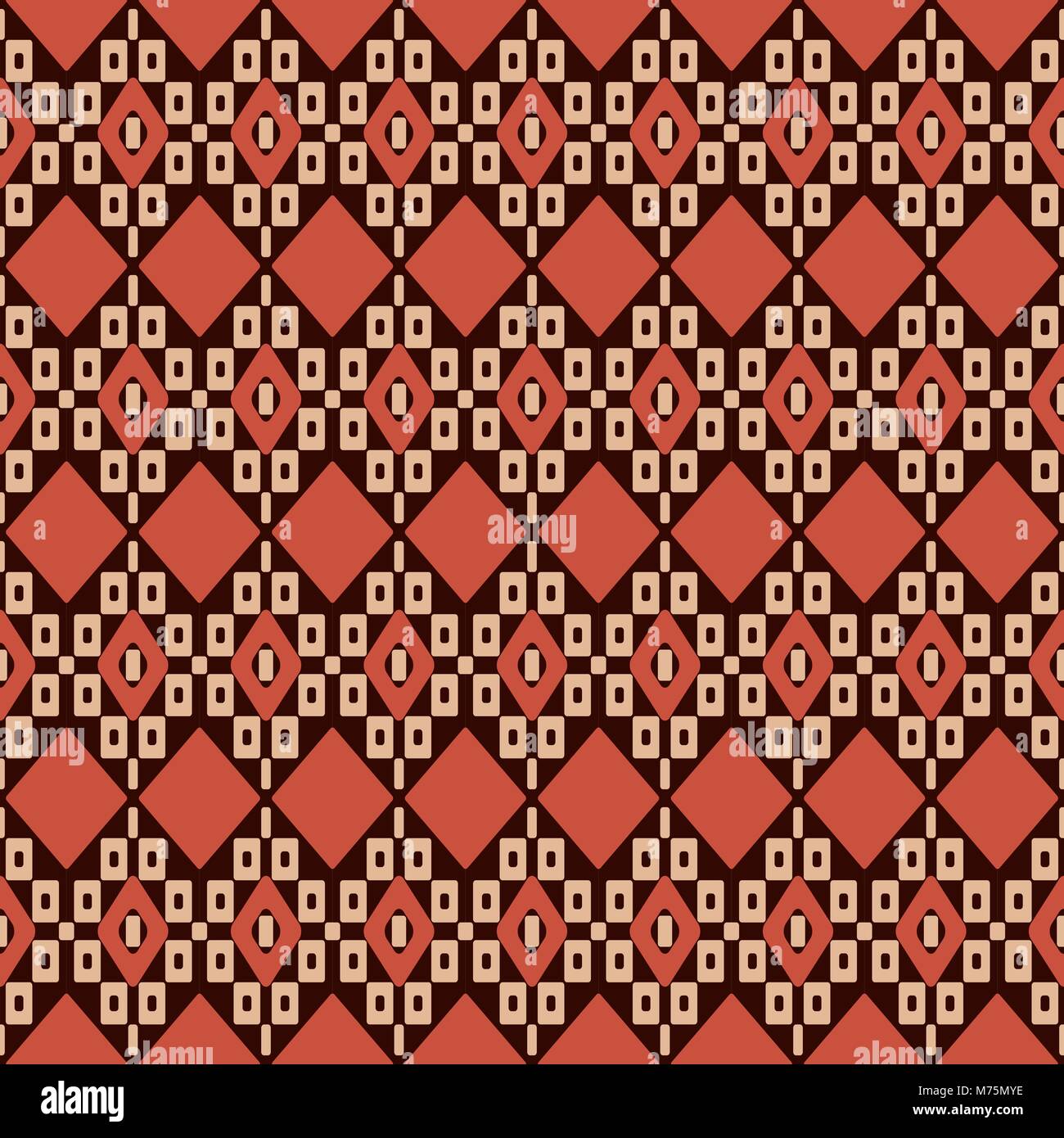 Seamless Background Southeast Asian Retro Aboriginal Traditional Art  Textile Pattern Polygon Geometry Cross Stock Vector Image & Art - Alamy