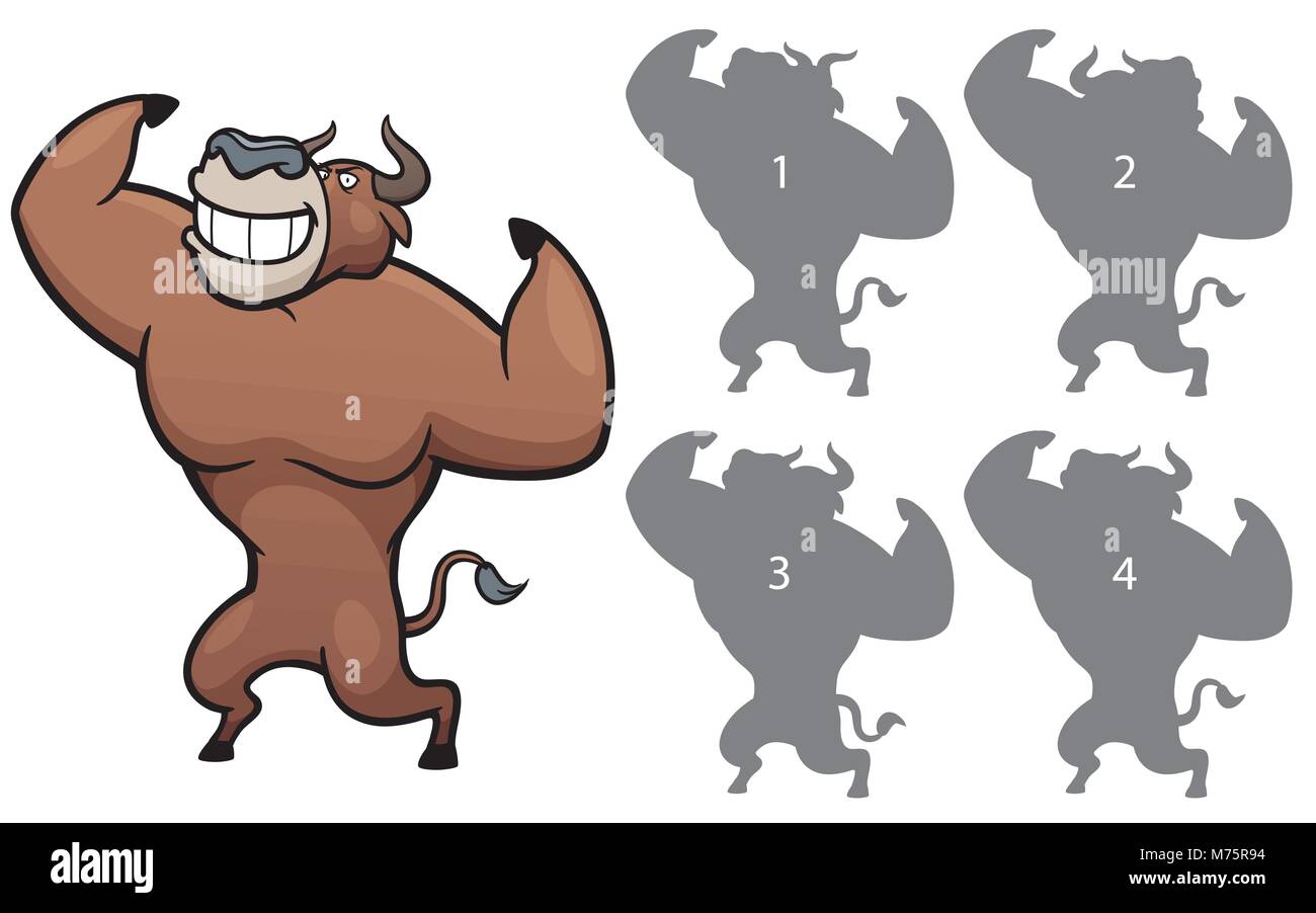 Vector Illustration of make the right choice and connect shadow ...