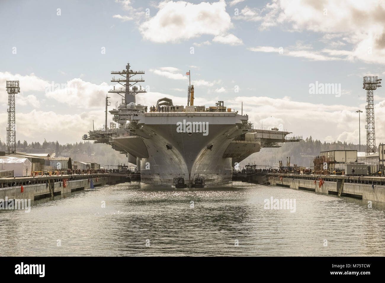 PUGET SOUND NAVAL SHIPYARD, Wash. (March 1,2018) PSNS & IMF on the