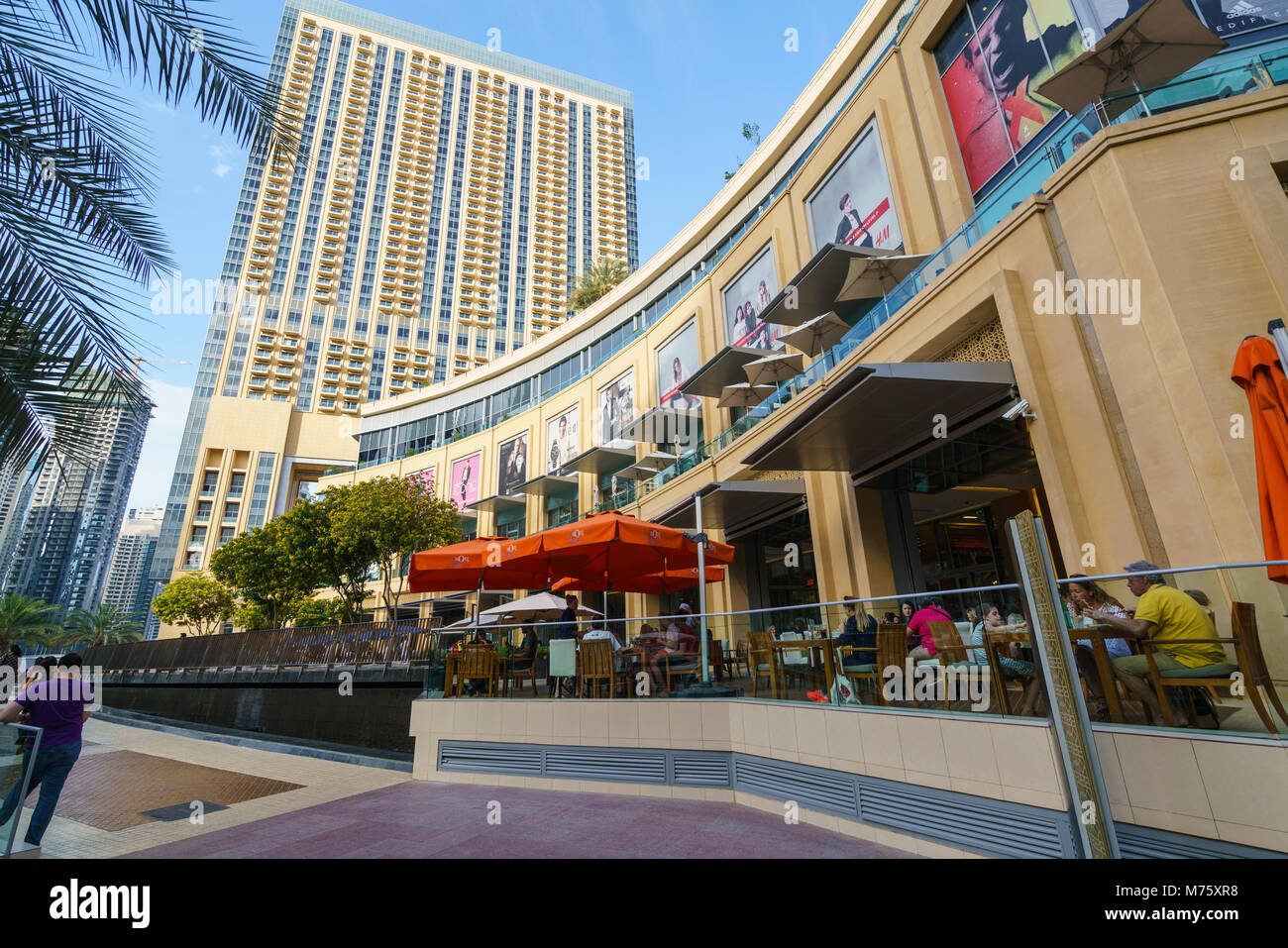 Dubai Marina Mall, Dubai, United Arab Emirates Stock Photo Alamy