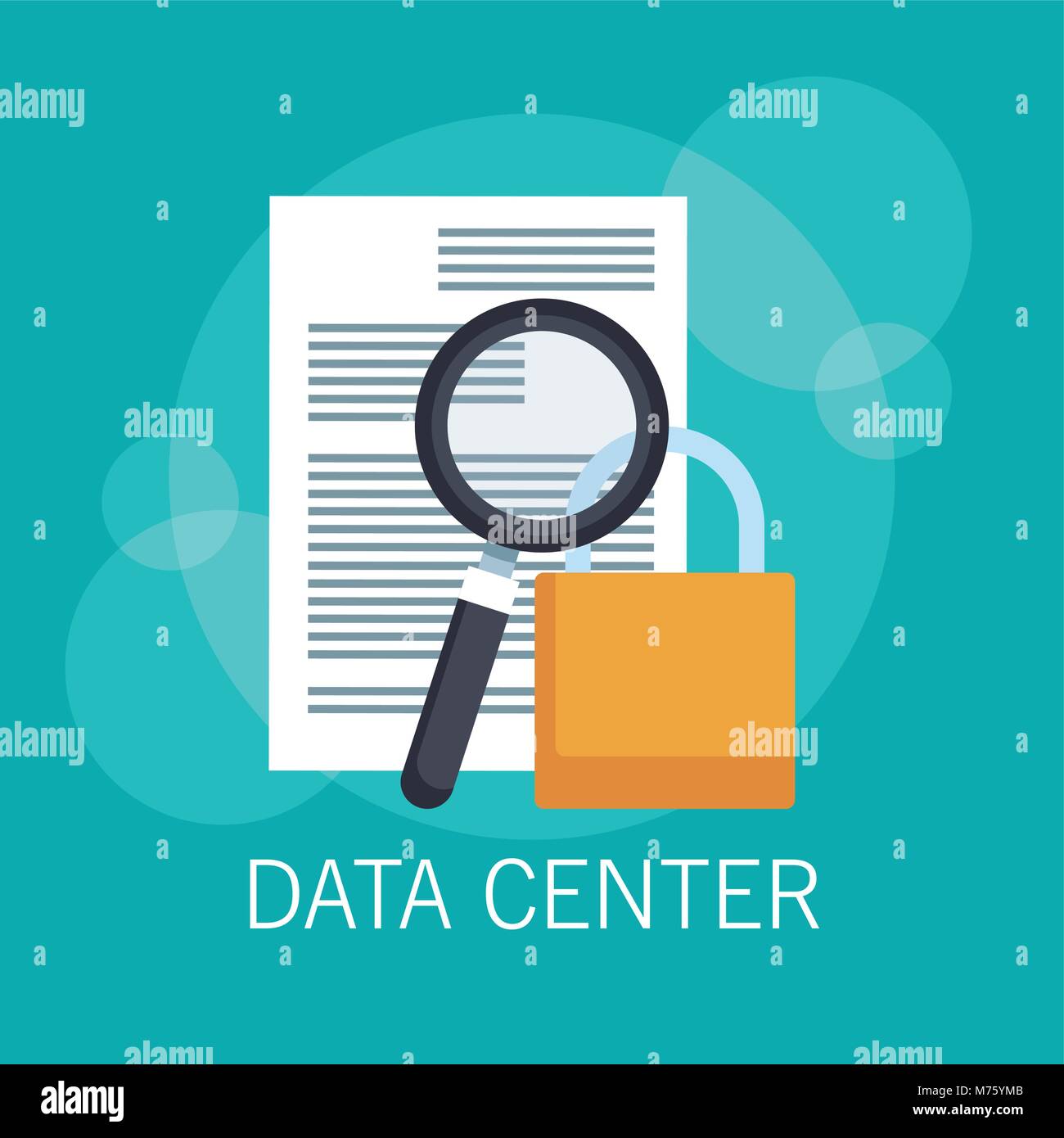 Datacenter servers technology vector illustration graphic design Stock ...