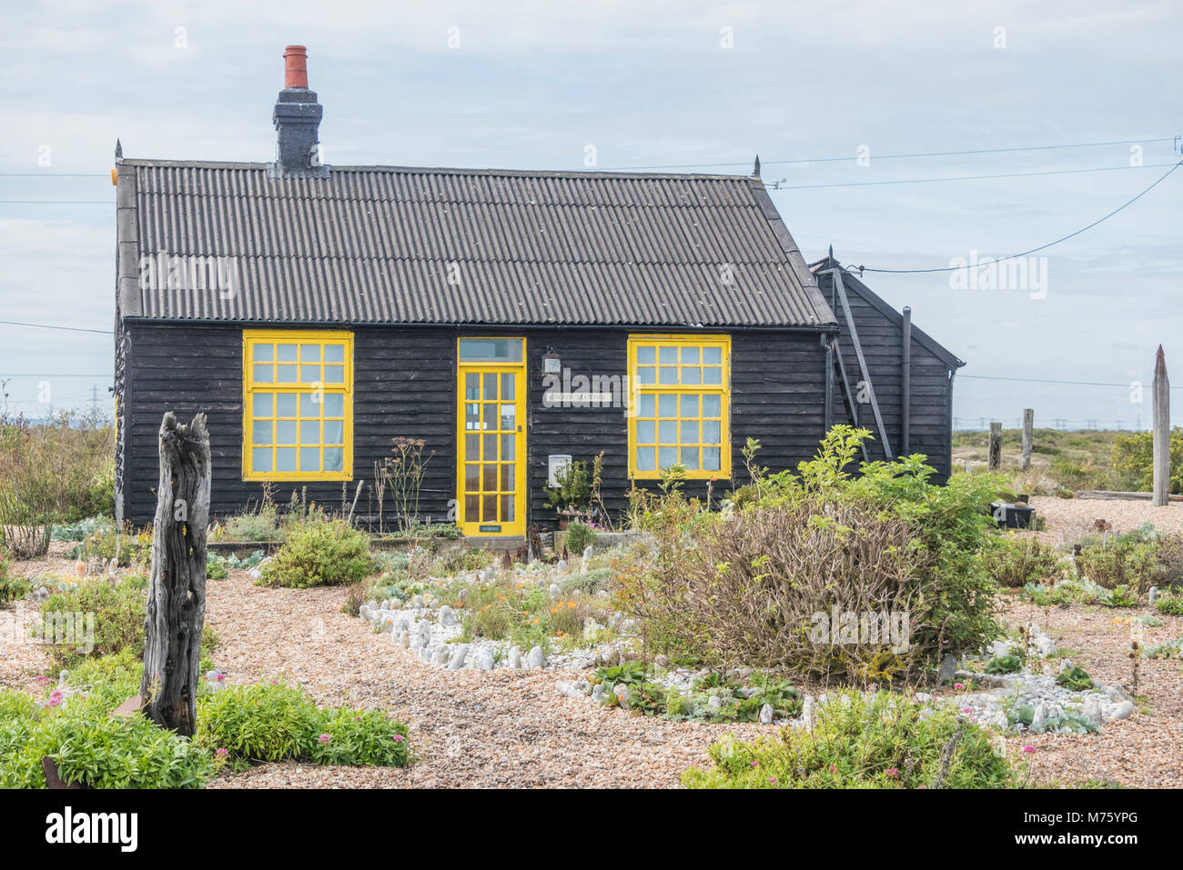 Prospect Cottage, home of the late director, Derek Jarman PHILLIP ROBERTS Stock Photo