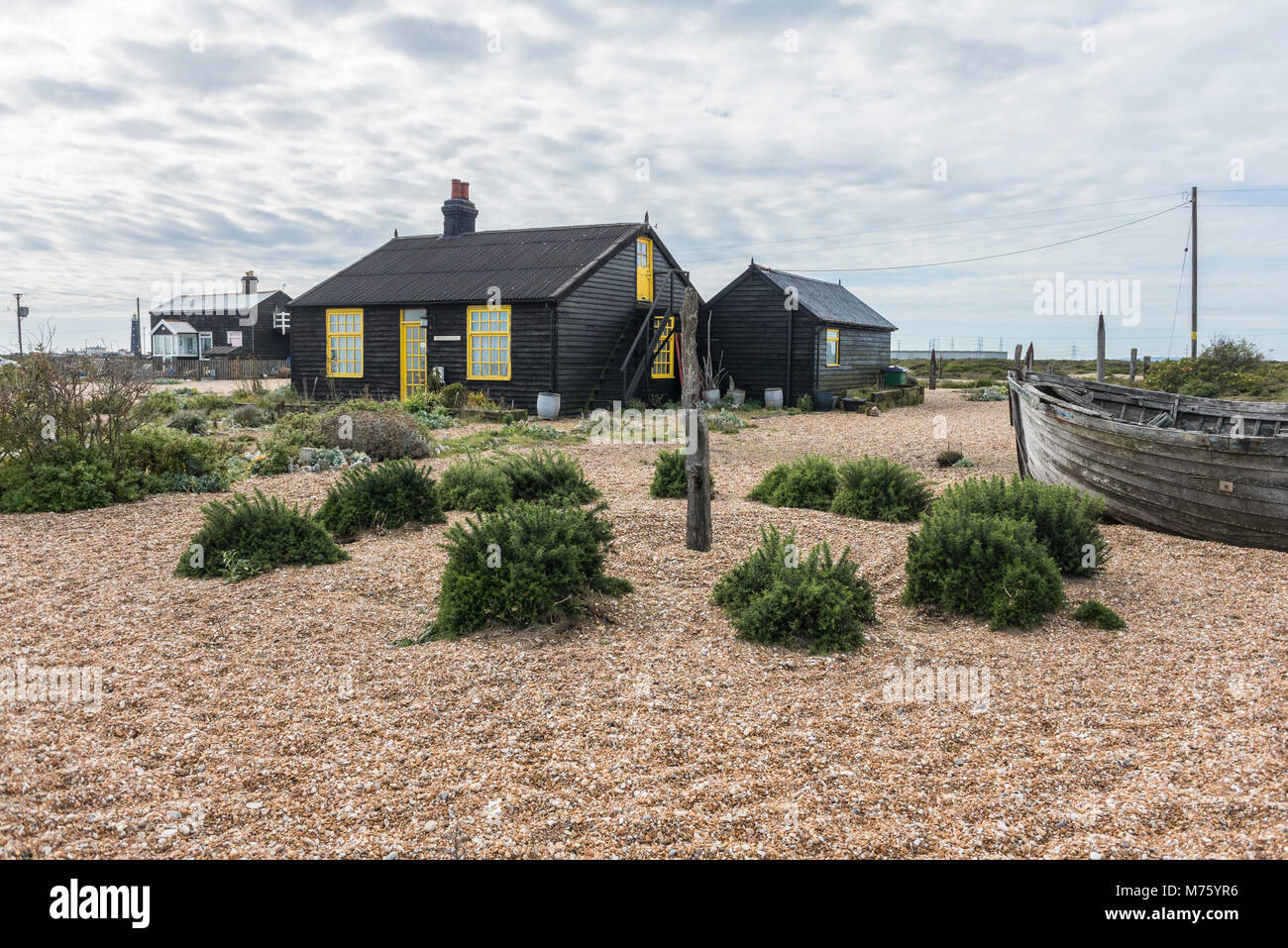 Prospect Cottage, home of the late director, Derek Jarman PHILLIP ROBERTS Stock Photo