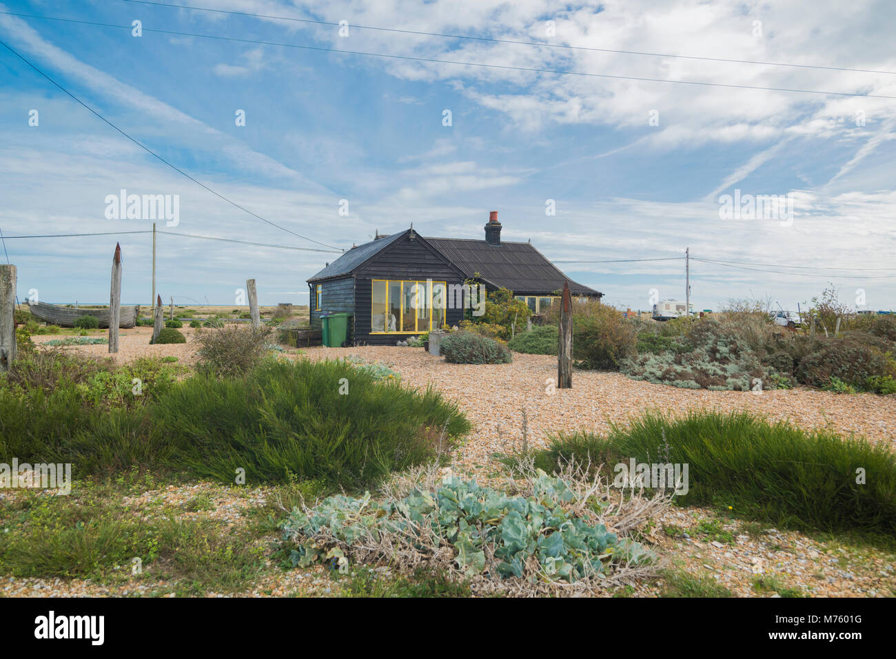 Prospect Cottage, home of the late director, Derek Jarman PHILLIP ROBERTS Stock Photo