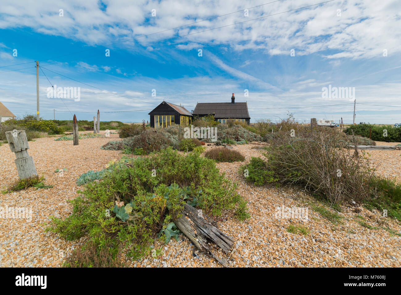 Prospect Cottage, home of the late director, Derek Jarman PHILLIP ROBERTS Stock Photo