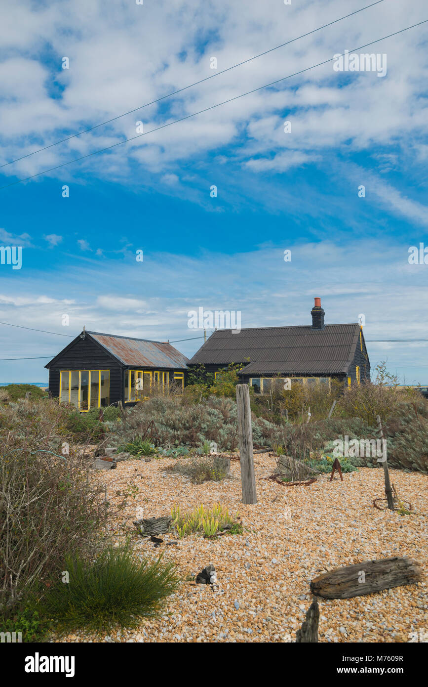 Prospect Cottage, home of the late director, Derek Jarman PHILLIP ROBERTS Stock Photo