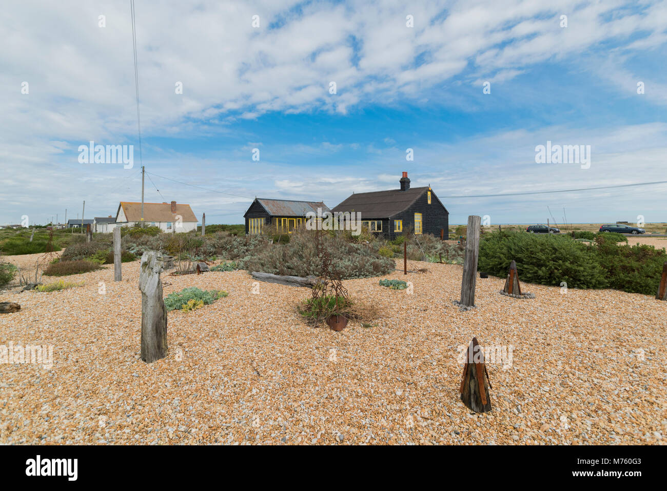 Prospect Cottage, home of the late director, Derek Jarman PHILLIP ROBERTS Stock Photo