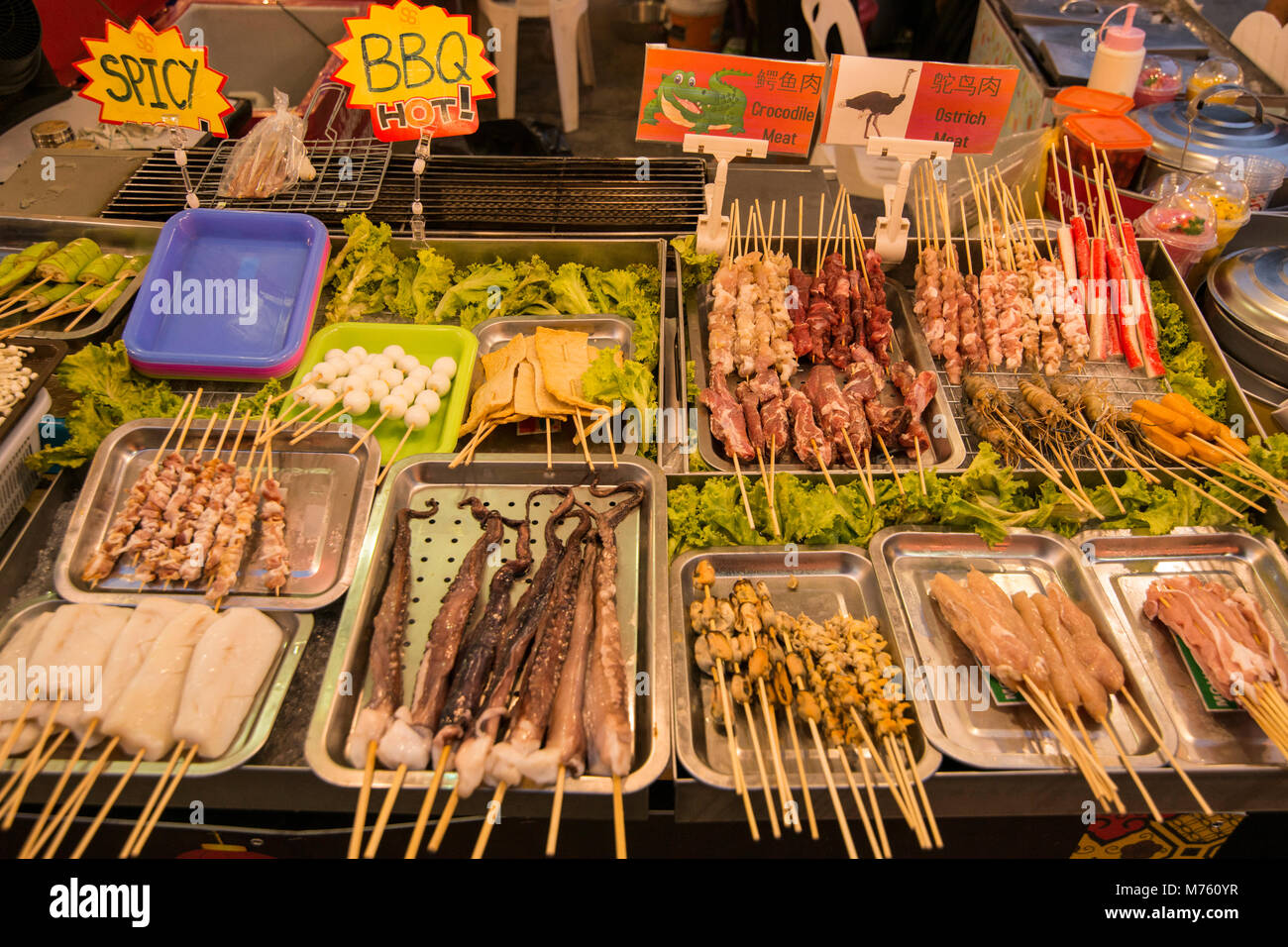seafood at thestreet food market at the Asiatique Riverfront