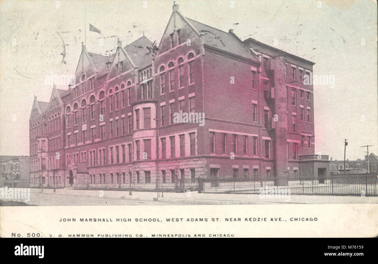 John Marshall High School, West Adams St. Near Kedzie Ave., Chicago