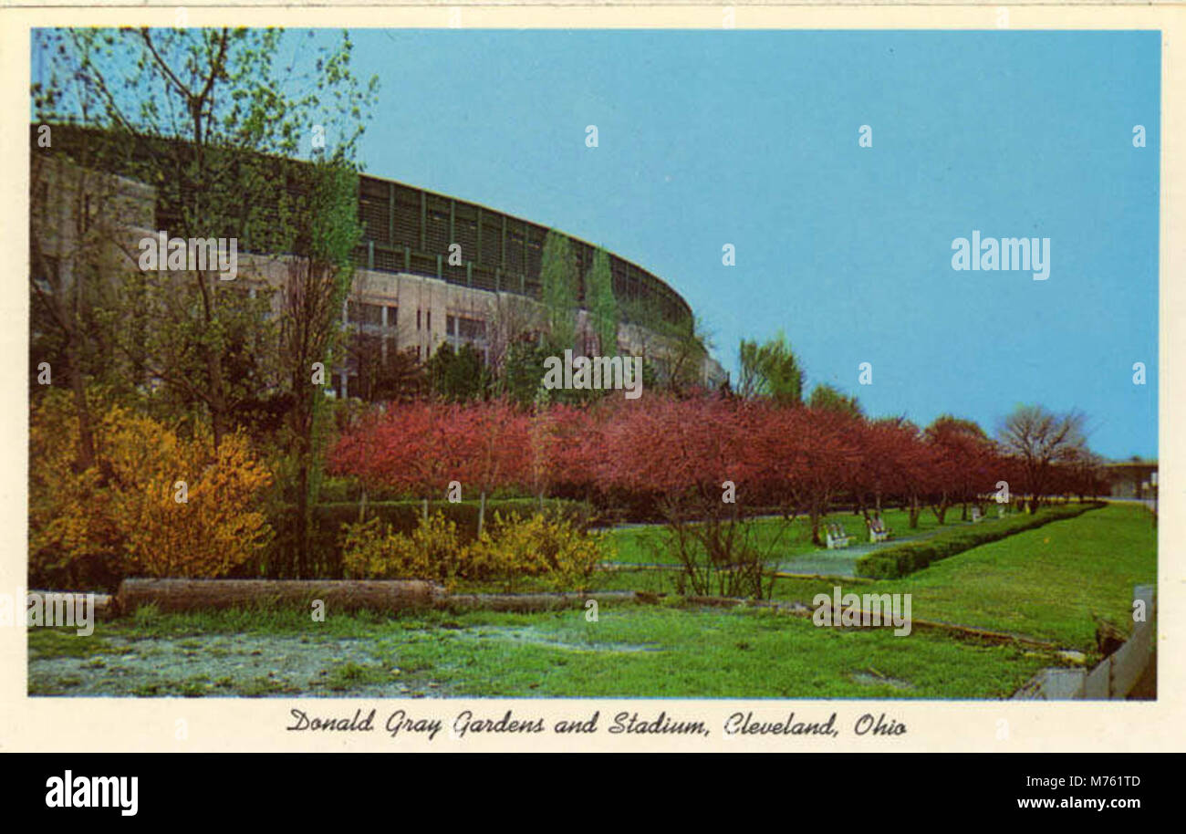 K.5-Donald Gray Gardens and Stadium (NBY 5658) Stock Photo