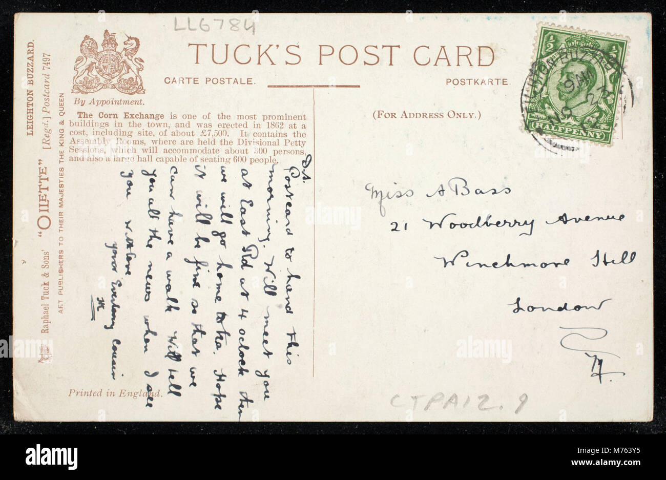 Leighton Buzzard. Corn Exchange (NBY 442756 Stock Photo Alamy