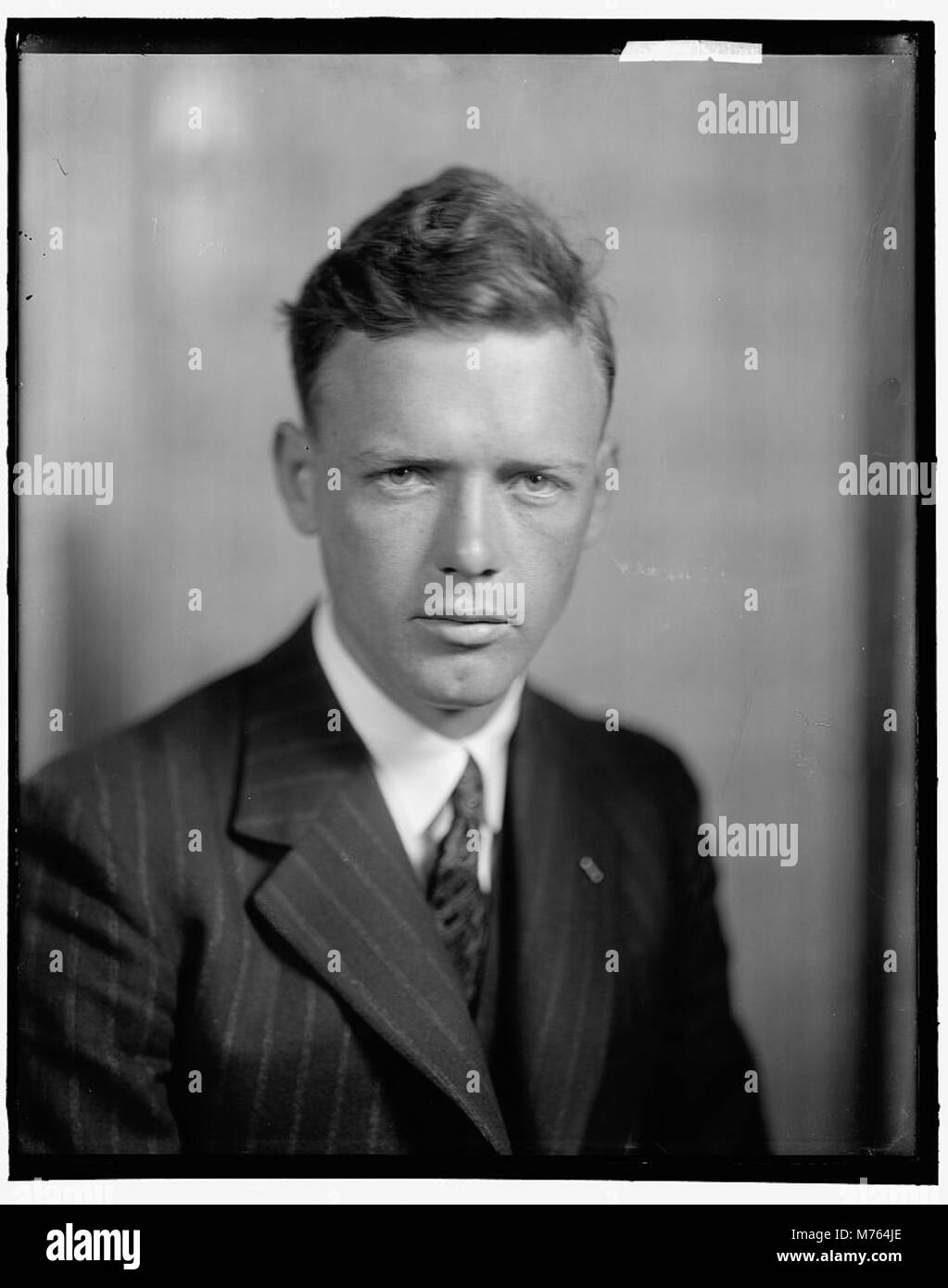 LINDBERGH, CHARLES. COLONEL LCCN2016862374 Stock Photo