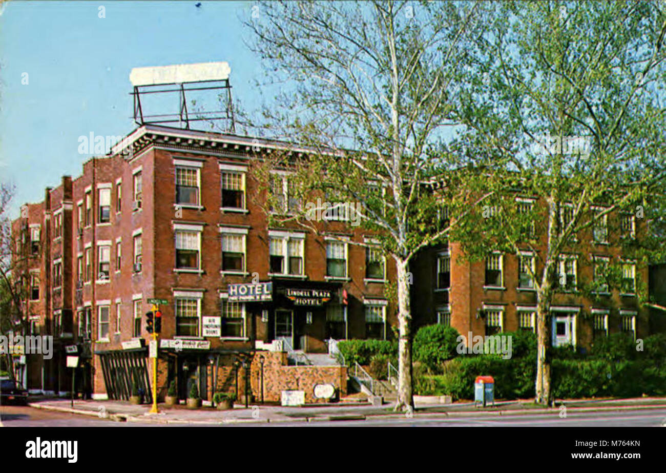 Lindell Plaza Hotel (NBY 432835 Stock Photo Alamy
