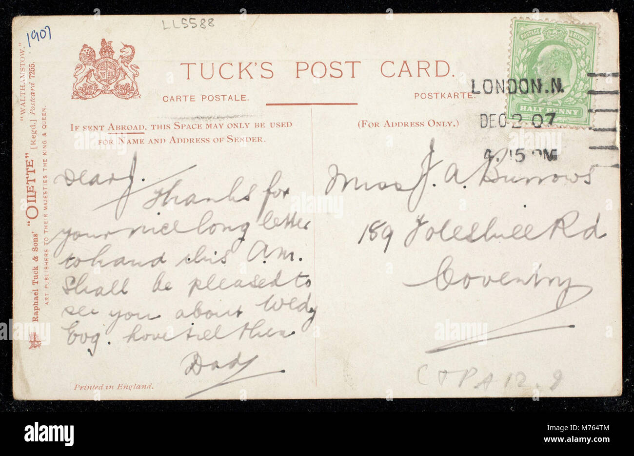 Lloyd's Park, Walthamstow (NBY 438759 Stock Photo Alamy