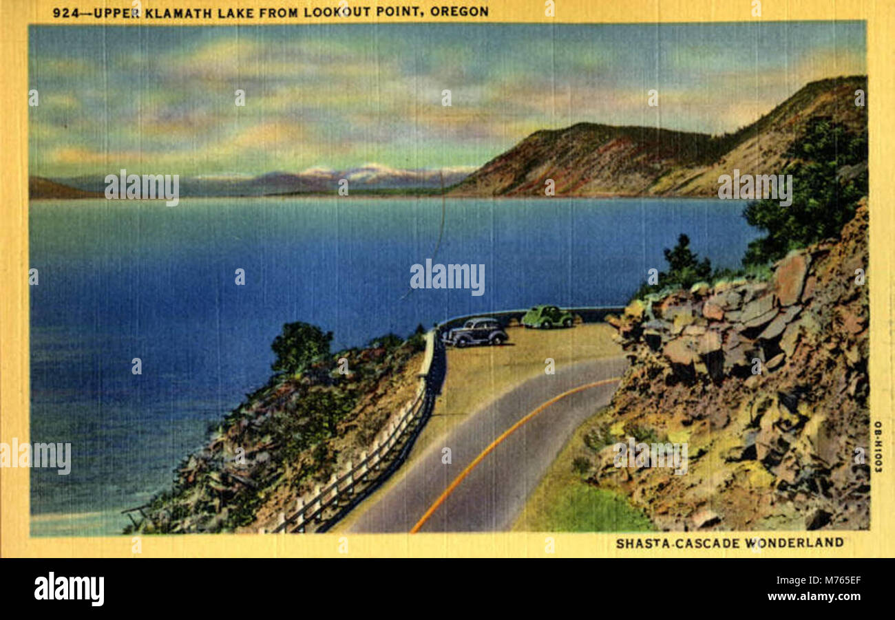 Lookout Point OR - Upper Klamath Lake , Shasta Cascade Wonderland (NBY ...