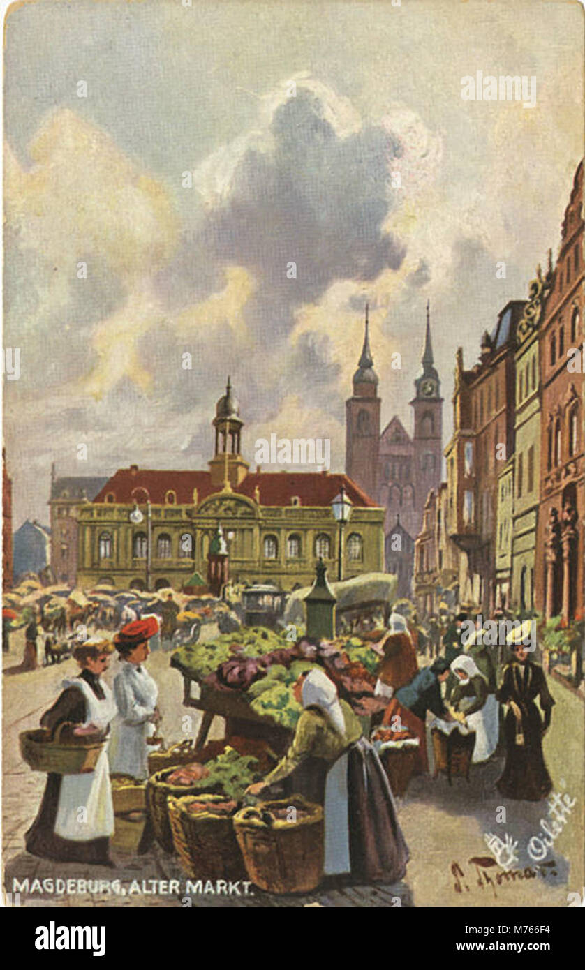 Magdeburg alter markt hi-res stock photography and images - Alamy