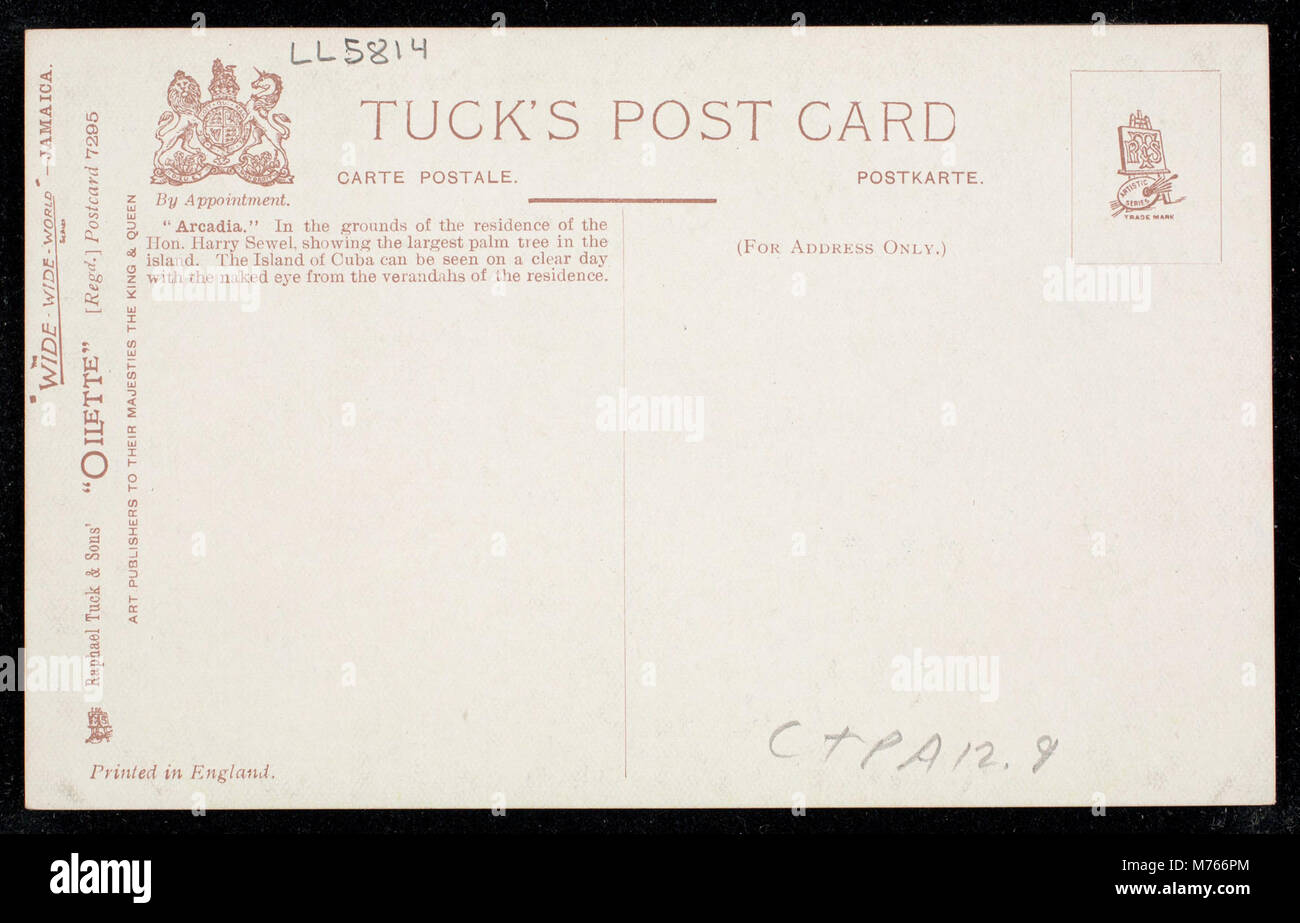 Arcadia Jamaica (NBY 441448 Stock Photo Alamy