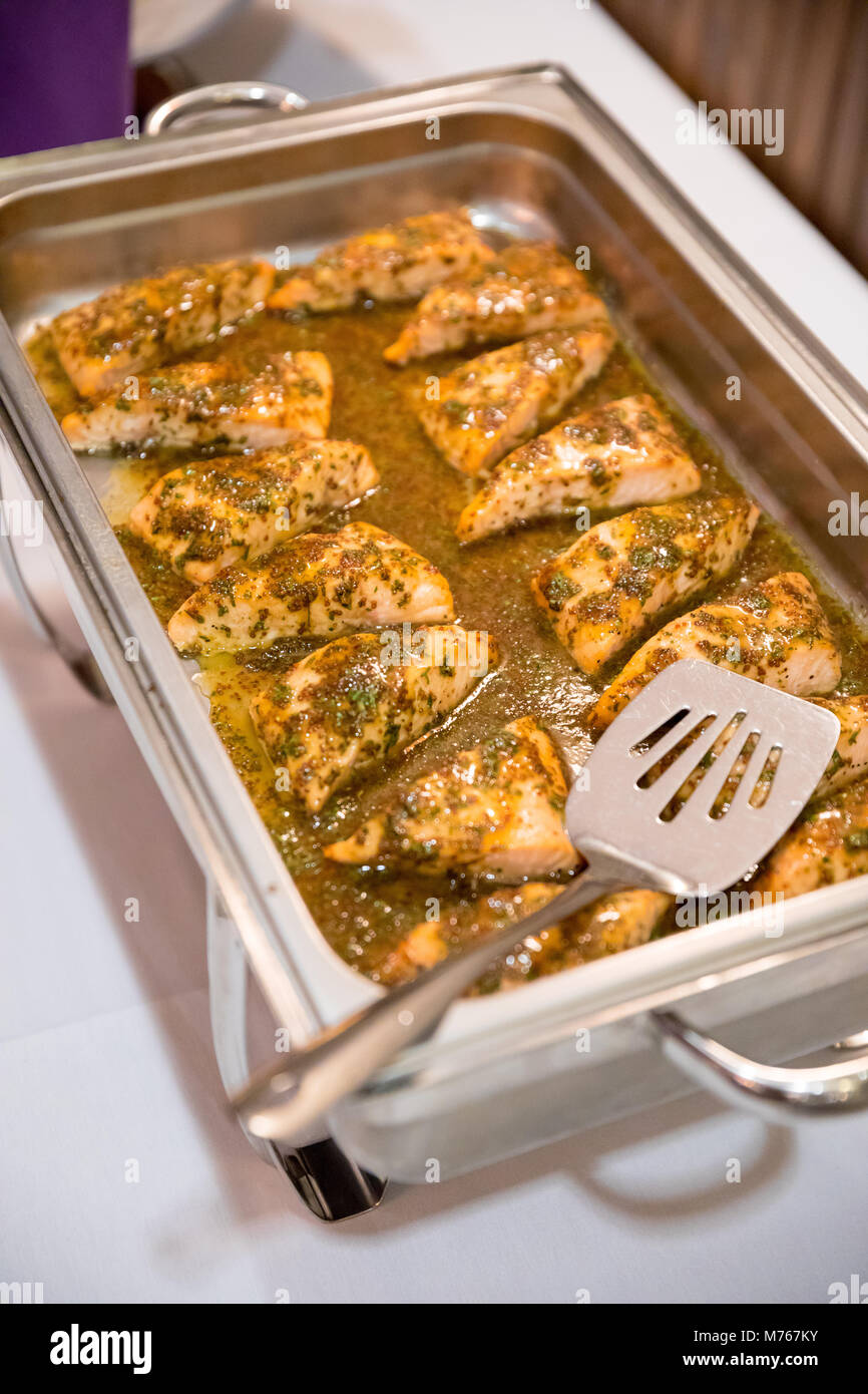 Wedding Reception Buffet Food Stock Photo - Alamy