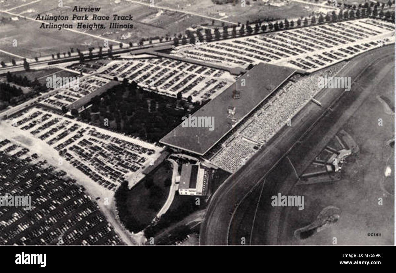 Arlington Park Race Track (NBY 5138 Stock Photo Alamy