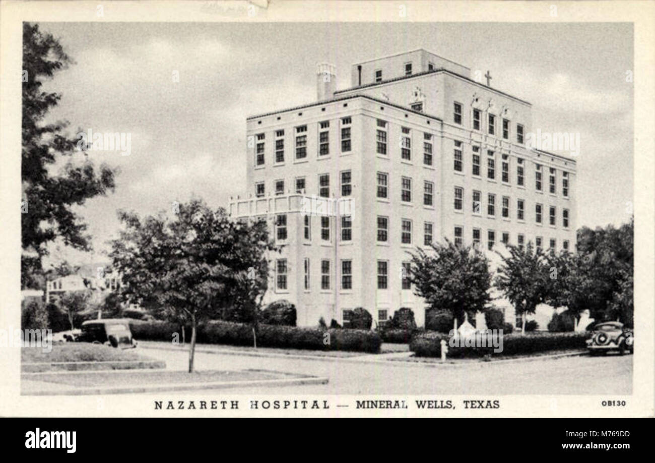 Mineral Wells TX Nazareth Hospital (NBY 429801 Stock Photo Alamy