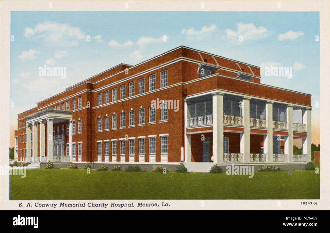 Monroe LA E.A. Conway Memorial Charity Hospital (NBY 430807 Stock