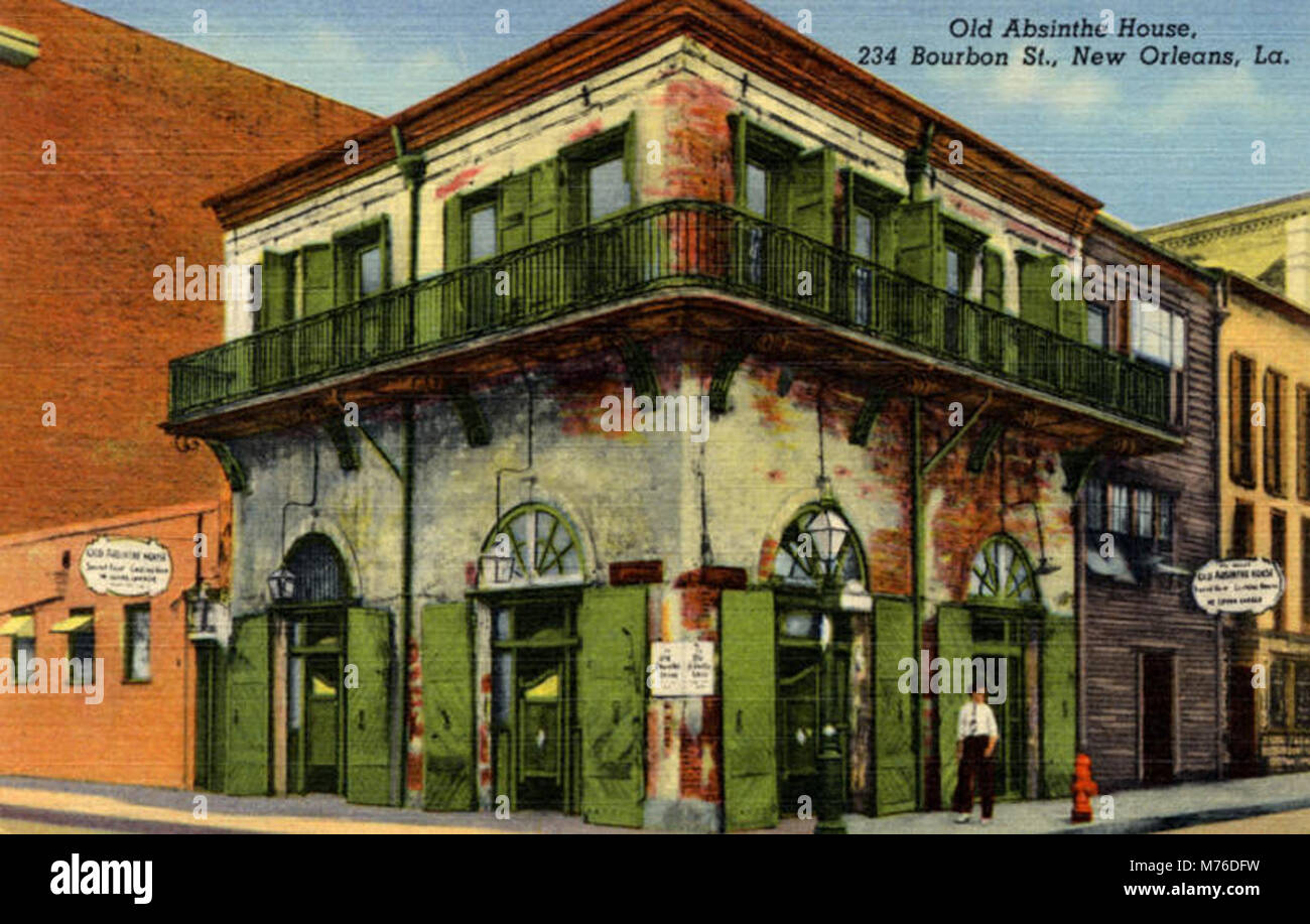 New Orleans LA Old Absinthe House (NBY 430849 Stock Photo Alamy