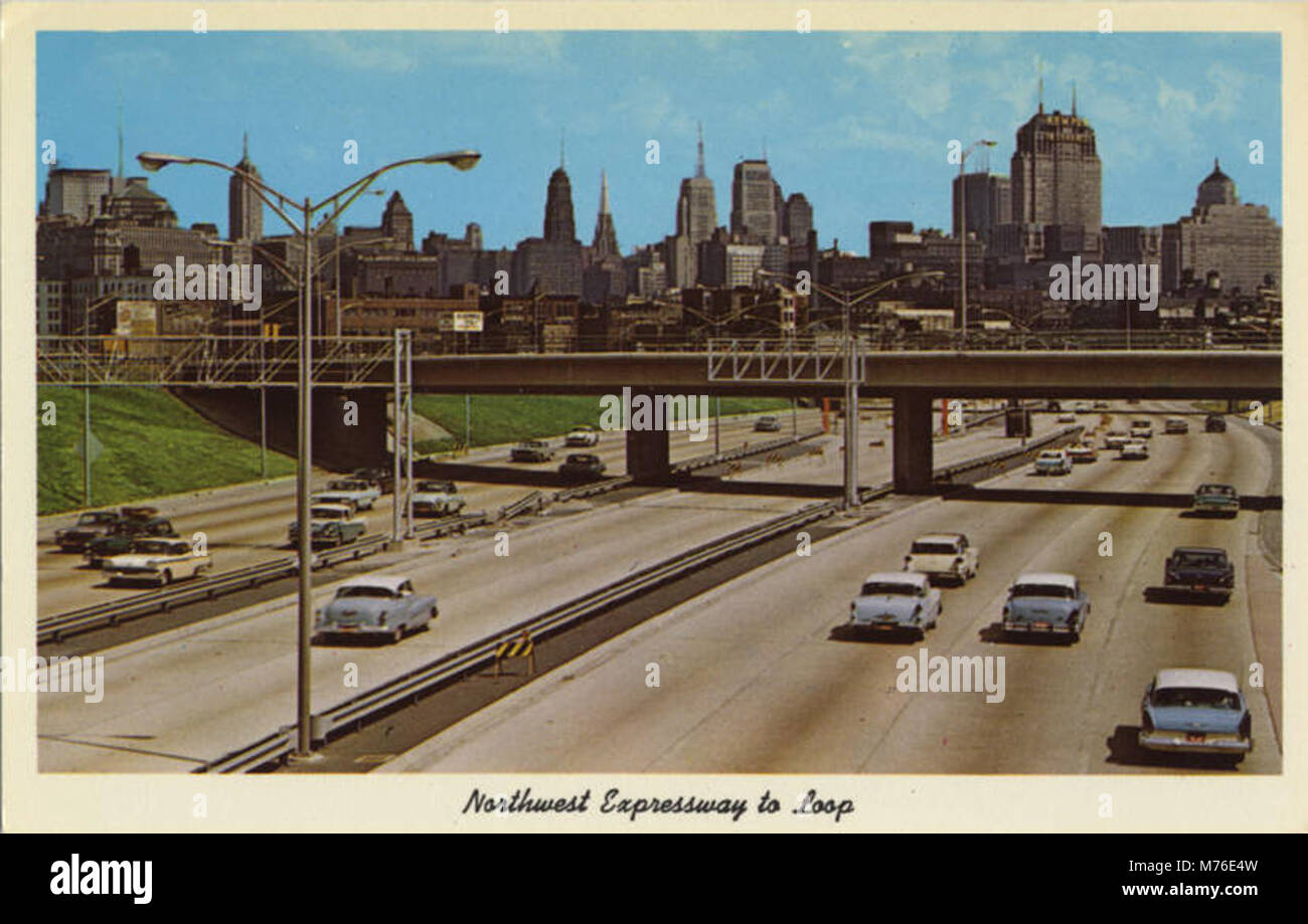 Northwest Expressway To Loop (NBY 417839 Stock Photo Alamy