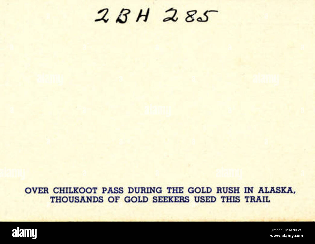 This image depicts gold seekers crossing the Chilkoot Pass during the ...