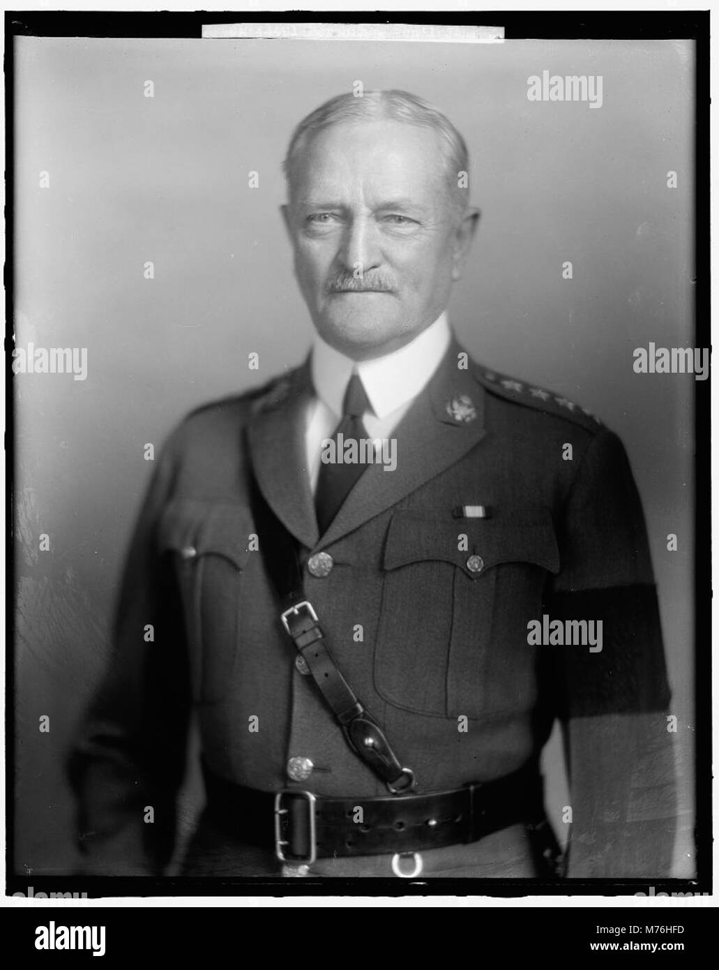 A portrait of General John J. Pershing, a significant U.S. military ...