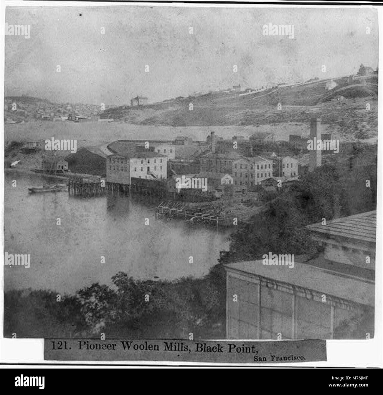 Pioneer Woolen Mills, Black Point, San Francisco LCCN2002723562 Stock