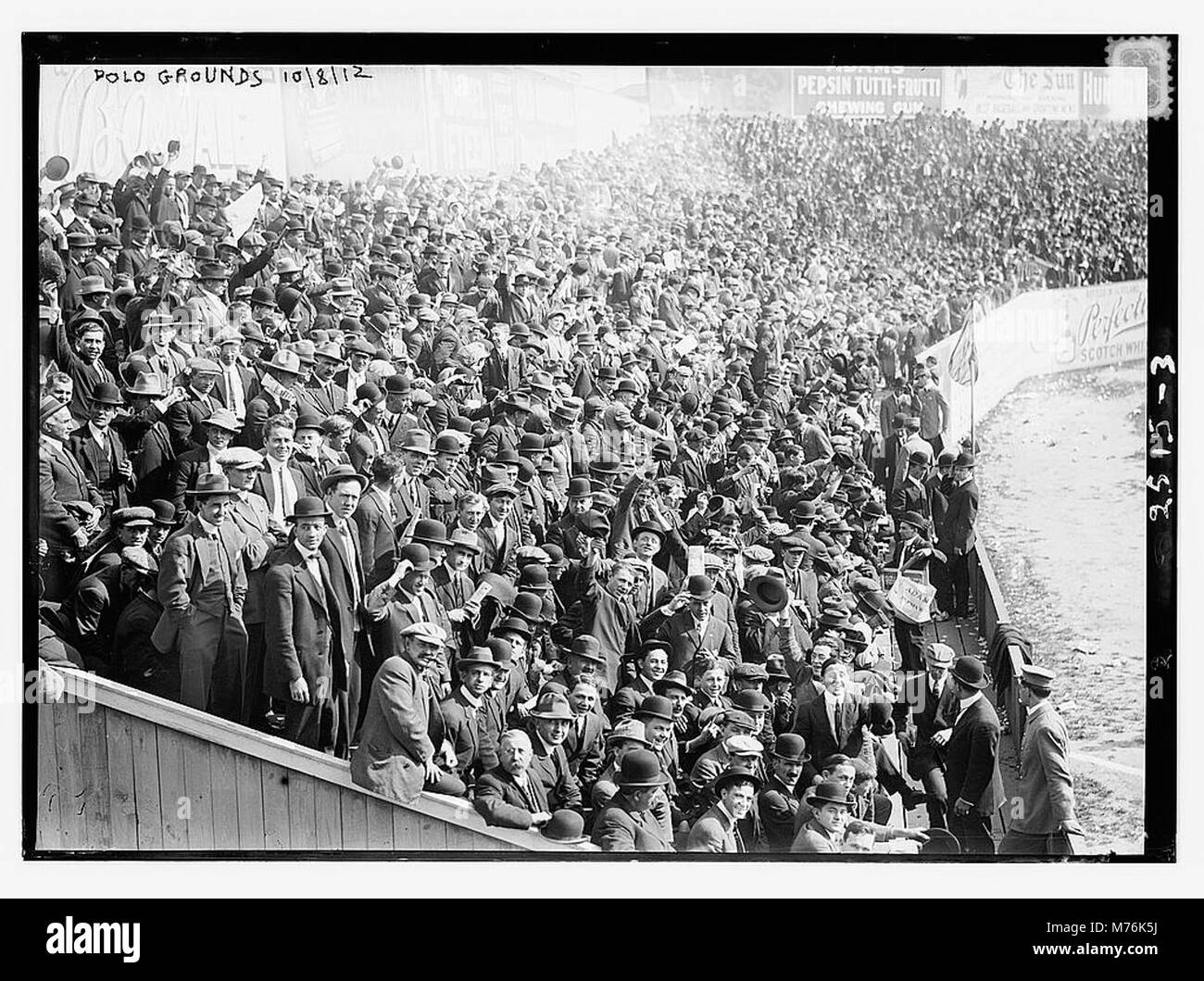 Polo Grounds LF stands, 10812 LCCN2014691728 Stock Photo Alamy