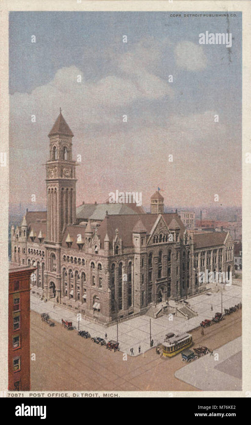 Detroit post office hires stock photography and images Alamy
