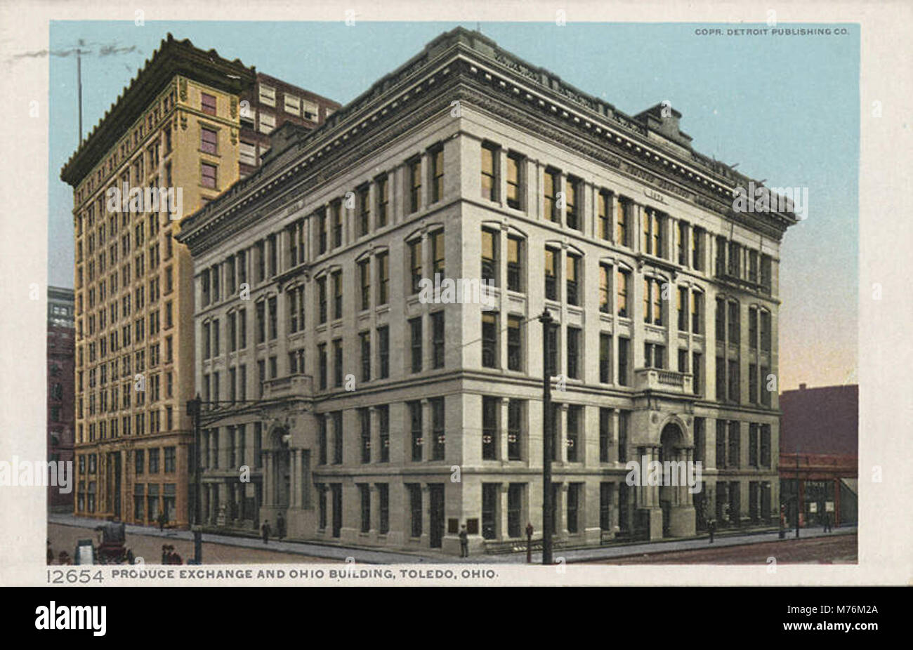 Produce Exchange and Ohio building (NBY 3600 Stock Photo Alamy