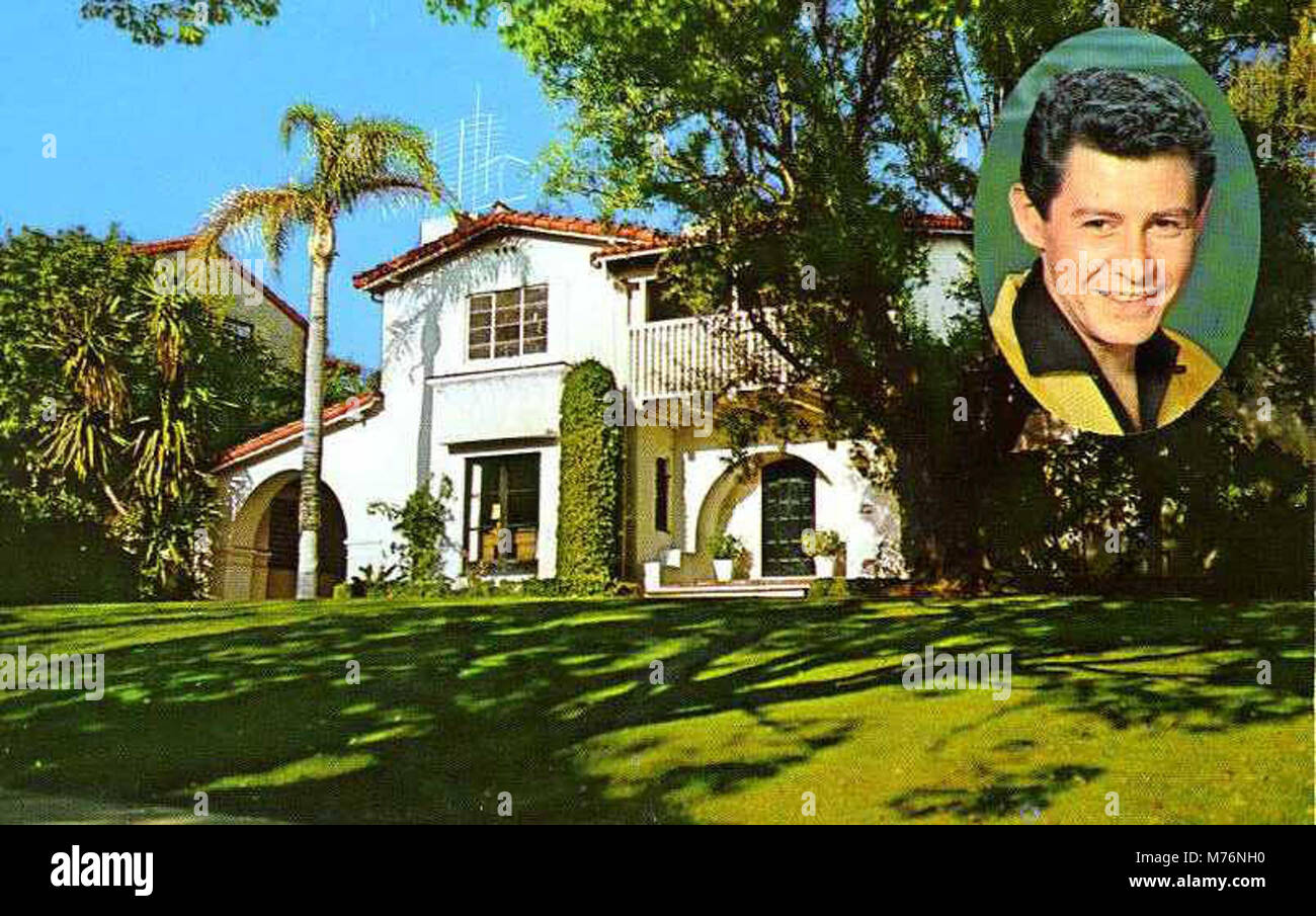 Residence of Eddie Fisher, Photo by Frank Thomas (NBY 524) Stock Photo