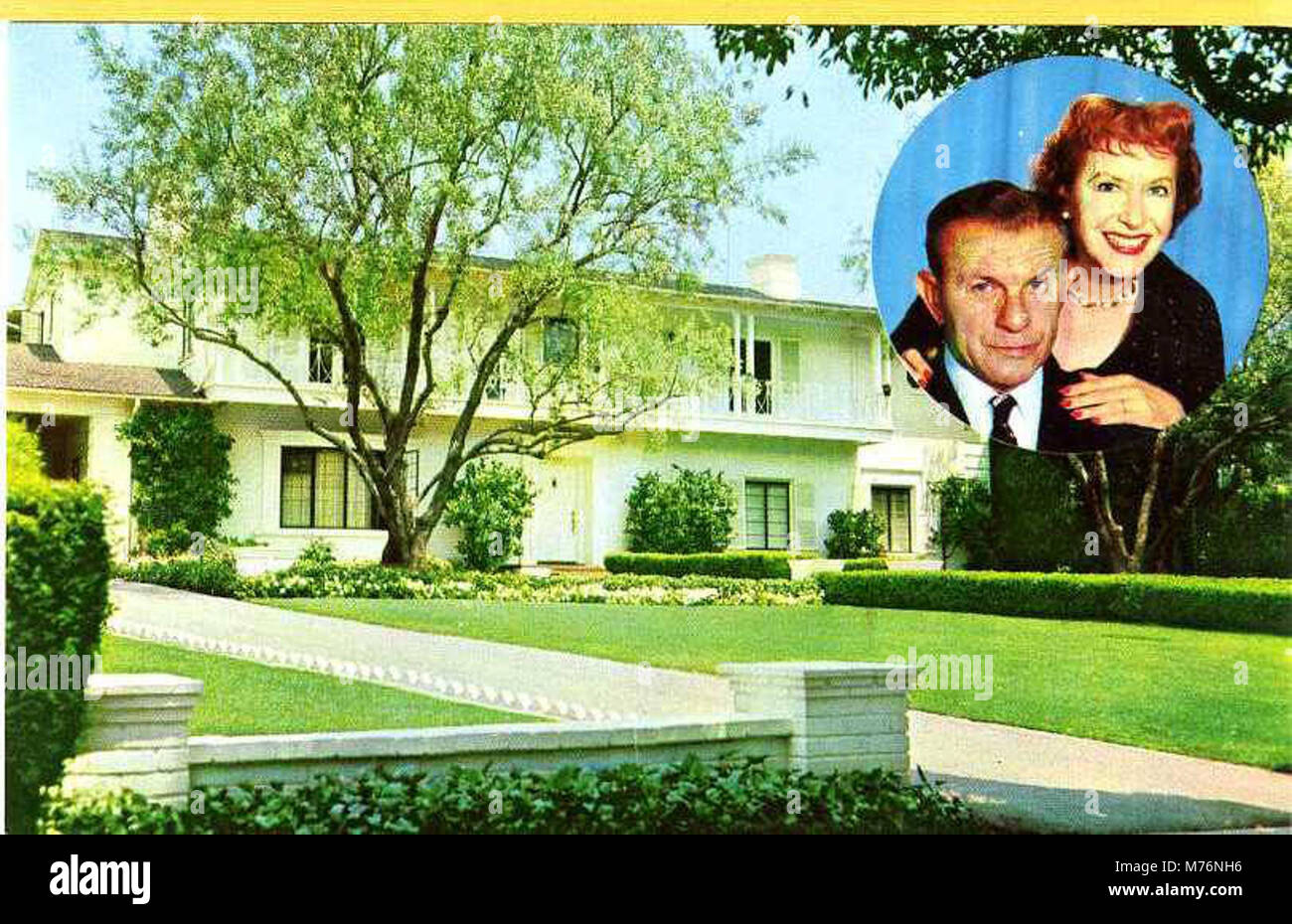 Residence of Burns and Gracie Allen (NBY 10514 Stock Photo Alamy