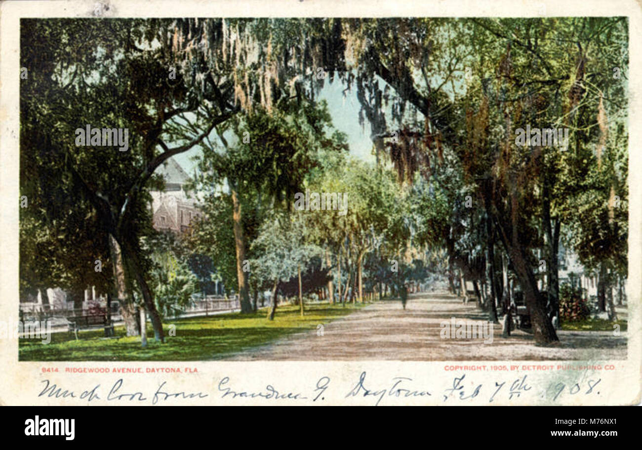 Ridgewood Avenue (NBY 429475 Stock Photo Alamy