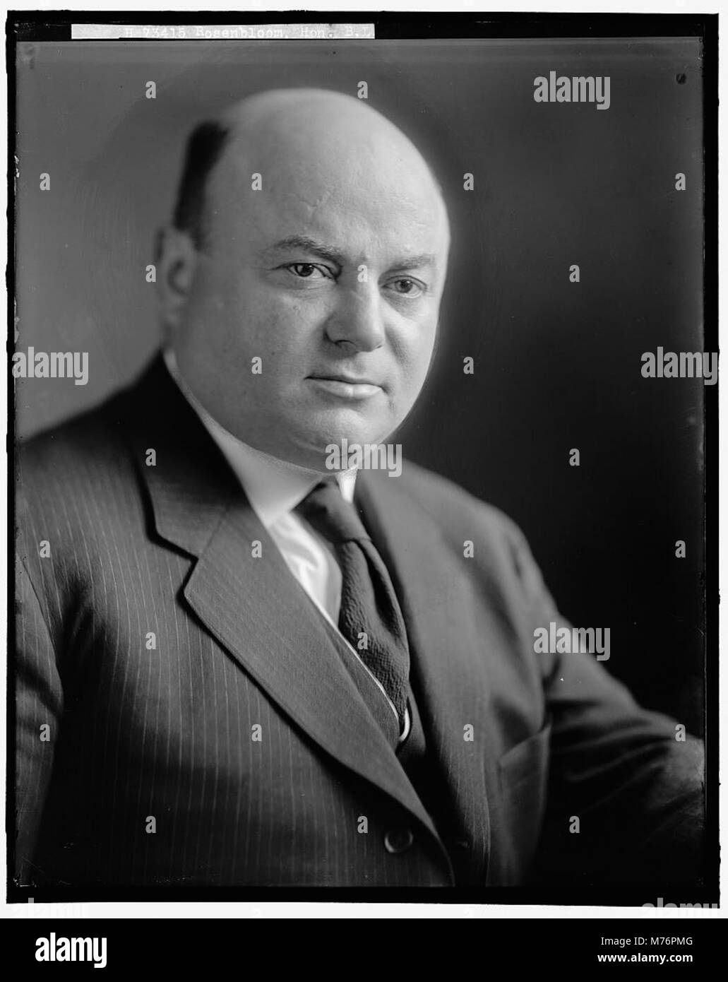 ROSENBLOOM, B.L. HONORABLE LCCN2016861028 Stock Photo - Alamy