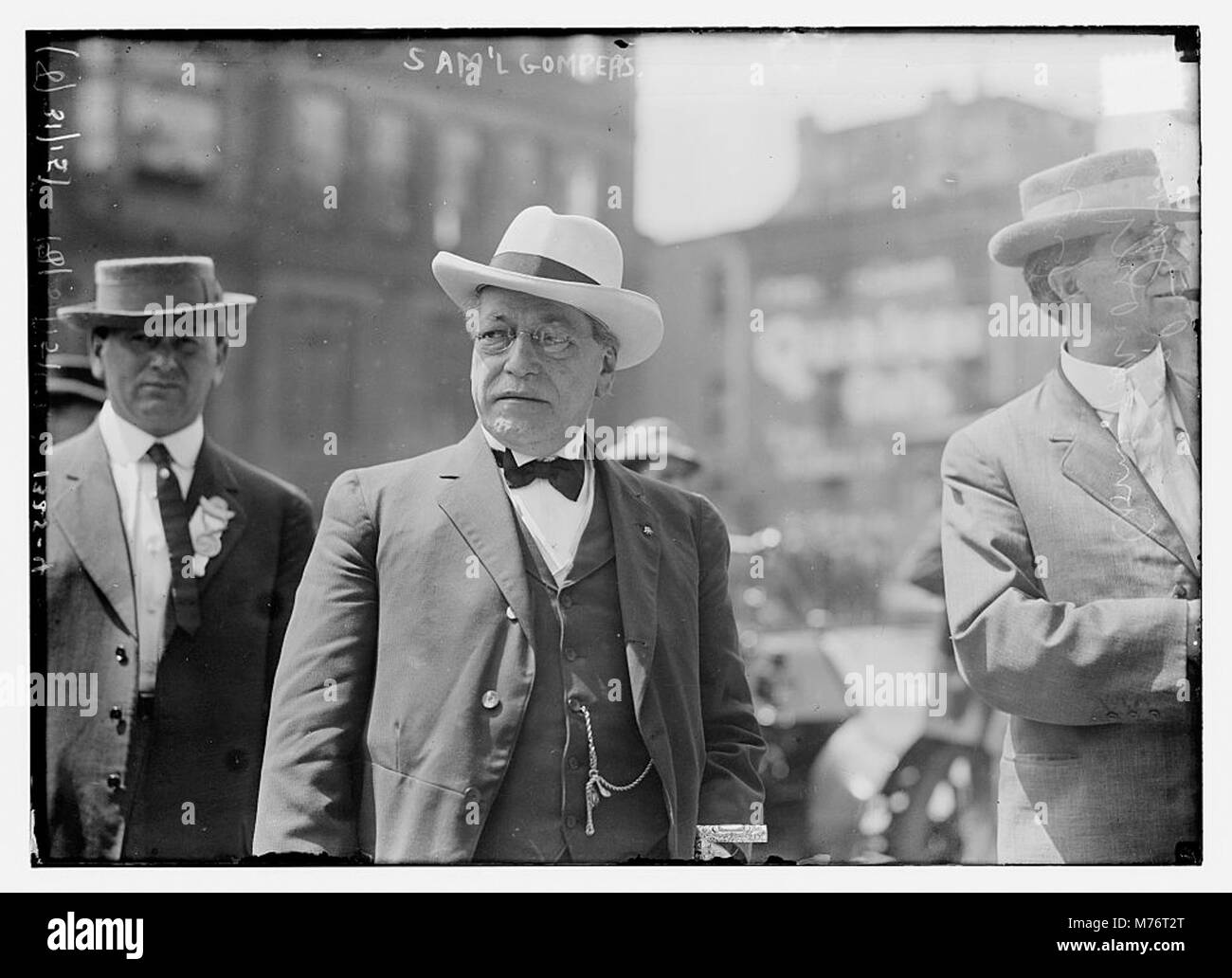 Photograph Of Samuel Gompers A Prominent Labor Leader The Image