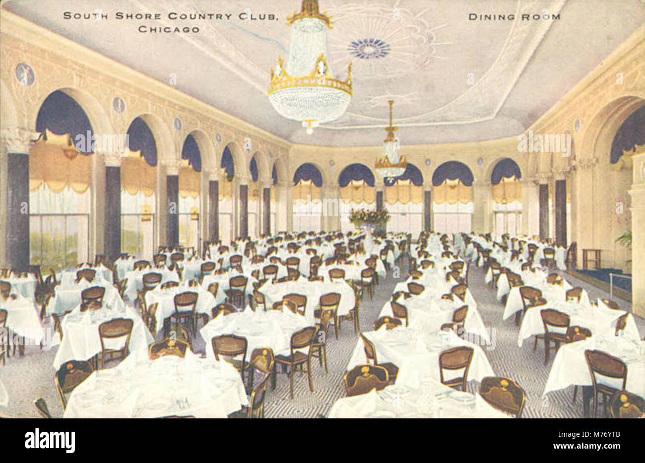 South Shore Country Club Dining Room Chicago Nby 417509 Stock