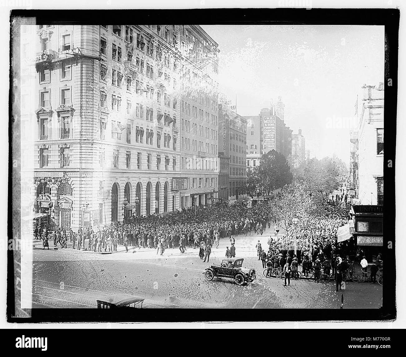 Star World Series crowds LOC npcc.05135 Stock Photo - Alamy