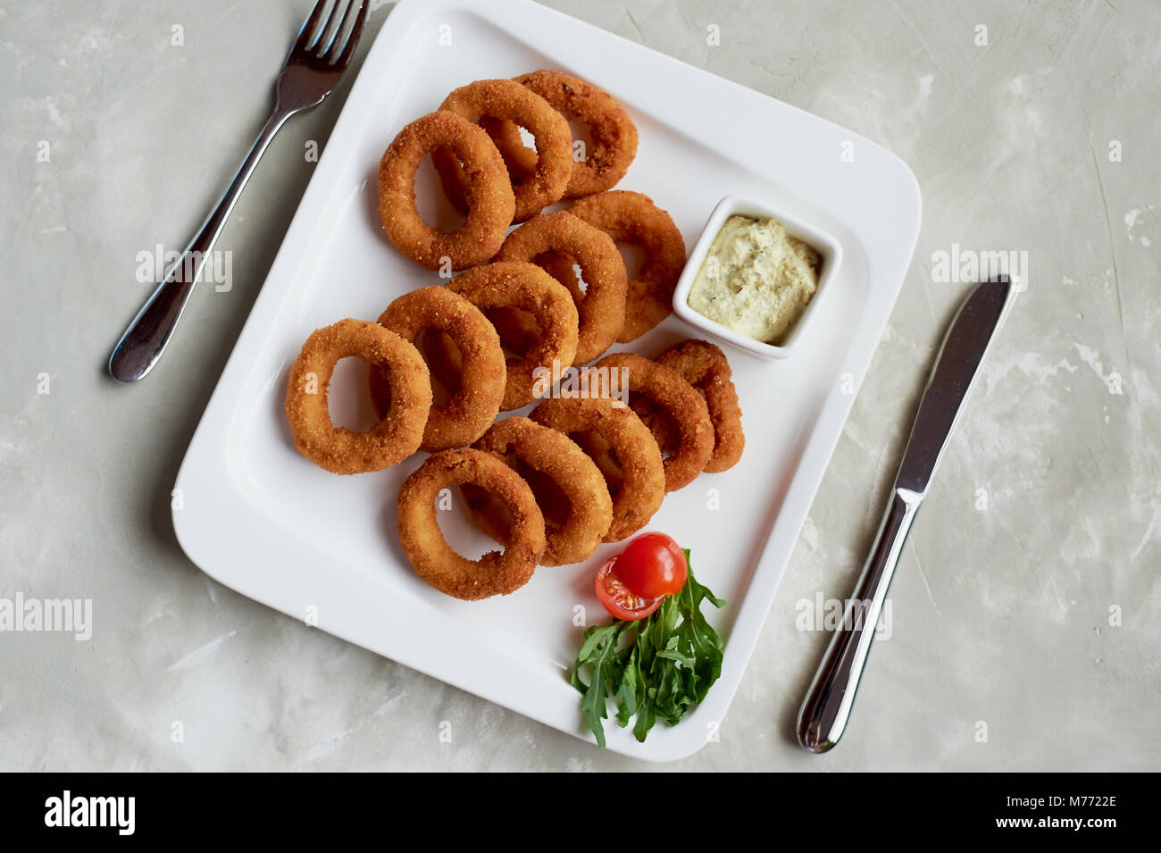 Deep Fried Battered Onion Rings High Resolution Stock Photography and ...