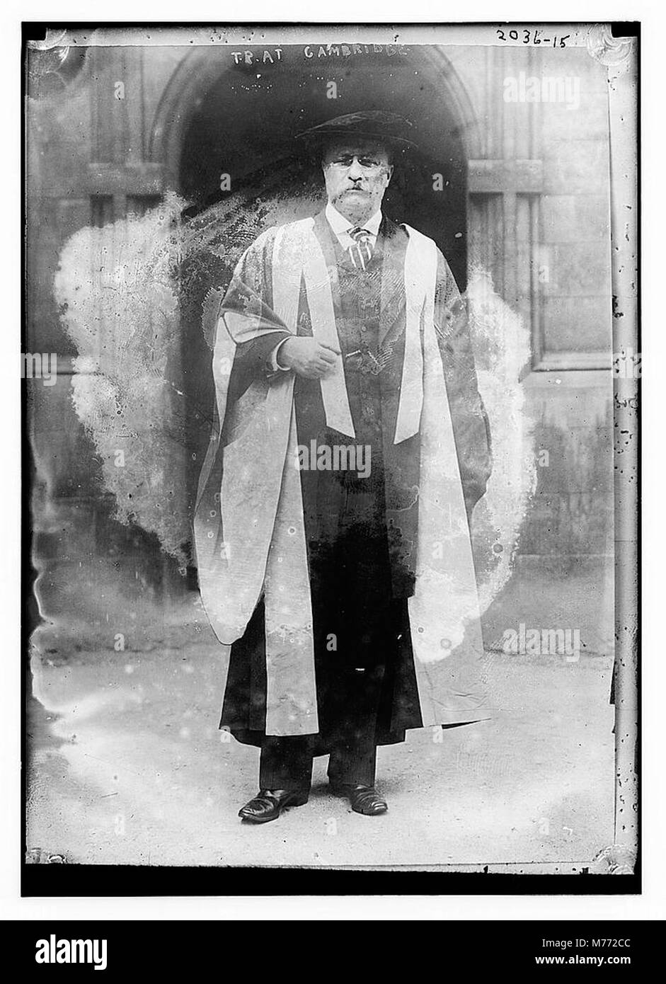 T.R. (Theodore Roosevelt) at Cambridge LCCN2014688237 Stock Photo