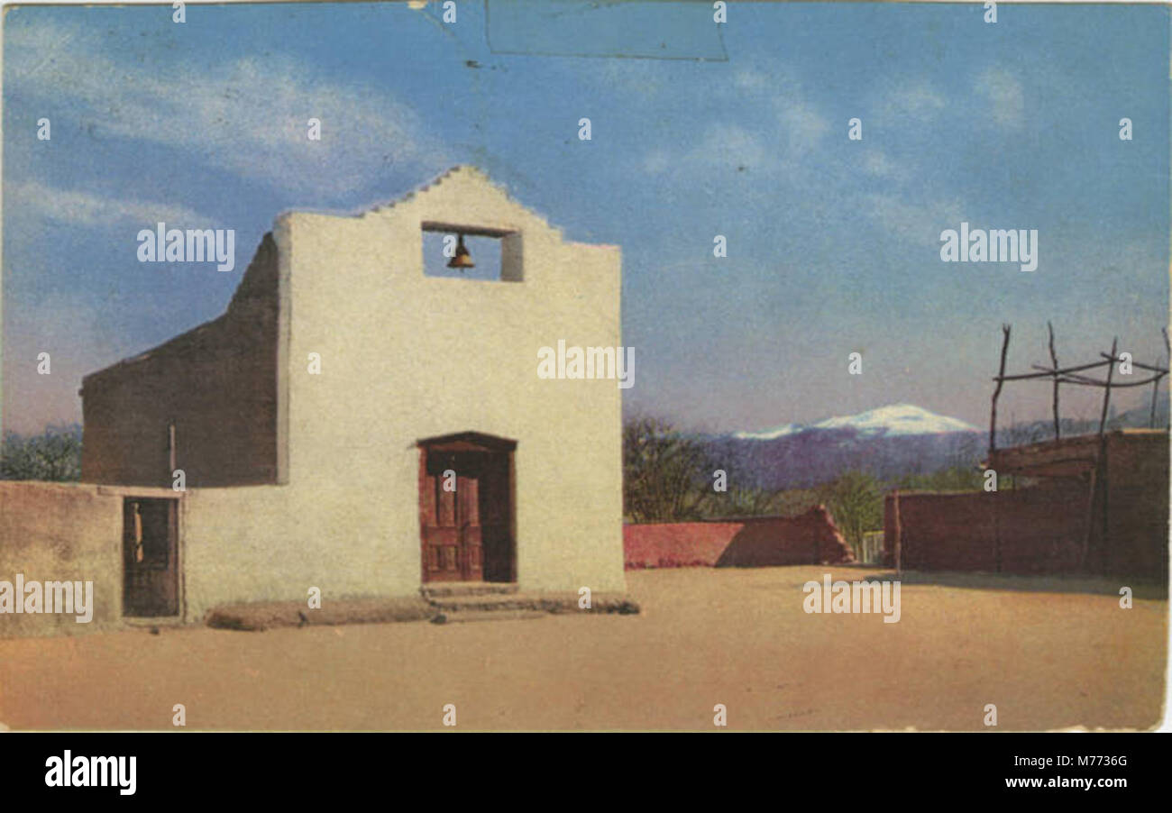 Tesuque pueblo, the nearest of the inhabited pueblos to Santa Fe (NBY